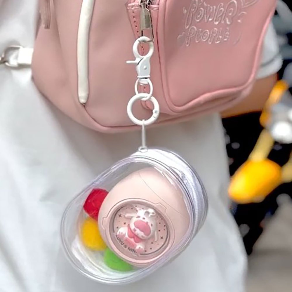 [สินค้าแถม] กระเป๋า Headphone Bag กระเป๋าเอนกประสงค์ขนาดเล็ก วัสดุ PVC โปร่งแสง ทนทานและแข็งแรง ราคา ถูกที่สุด ดีลบีเคเค แกลเลอรีภาพที่ 2