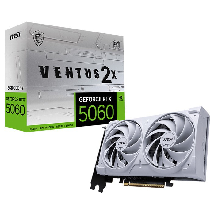 MSI RTX5060 VENTUS 2X OC WHITE 8GB GDDR7