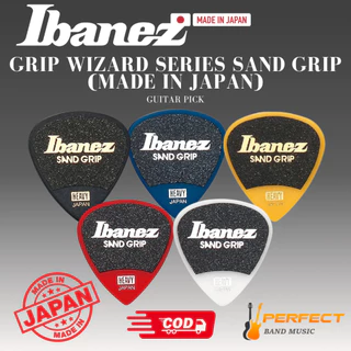 ปิ๊กกีตาร์ Ibanez รุ่น Grip Wizard Series Sand Grip (Made in Japan)