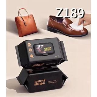 ทิชชู่เช็ดเบาะหนังรถยนต์ 80แผ่น ทิชชู่เปียกเช็ดพร้อมเคลือบเง…