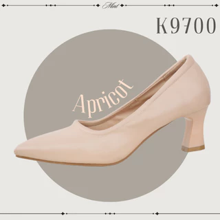 พร้อมส่ง K9700 รองเท้าเท้าคัทชู ส้นสูง2นิ้ว 35-44 ปลายแหลม แบรนด์ Kitepretty