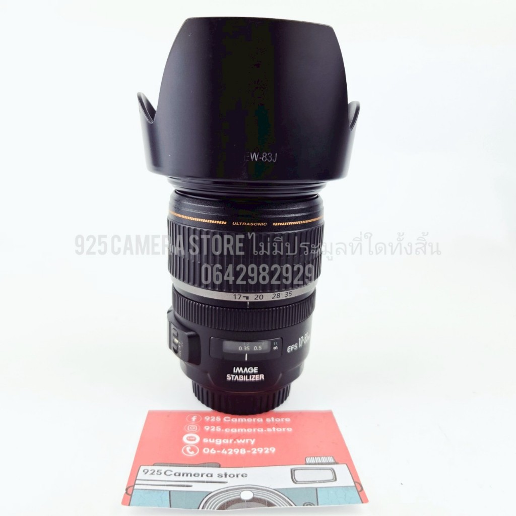 เลนส์ Canon EF-S 17-55mm f2.8