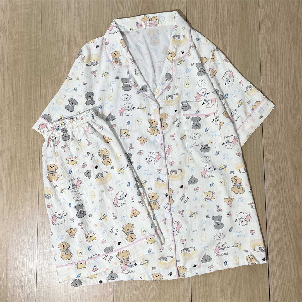 มาใหม่ชุดนอนผ้าไหมญี่ปุ่น-ขาสั้นเกรดพีเมี่ยมรอบอก 42นิ้วขนาดฟรีไซส์🧡ส่งไวจากไทย ชุดนอนผู้หญิงน่ารักๆ - รูปที่ 4