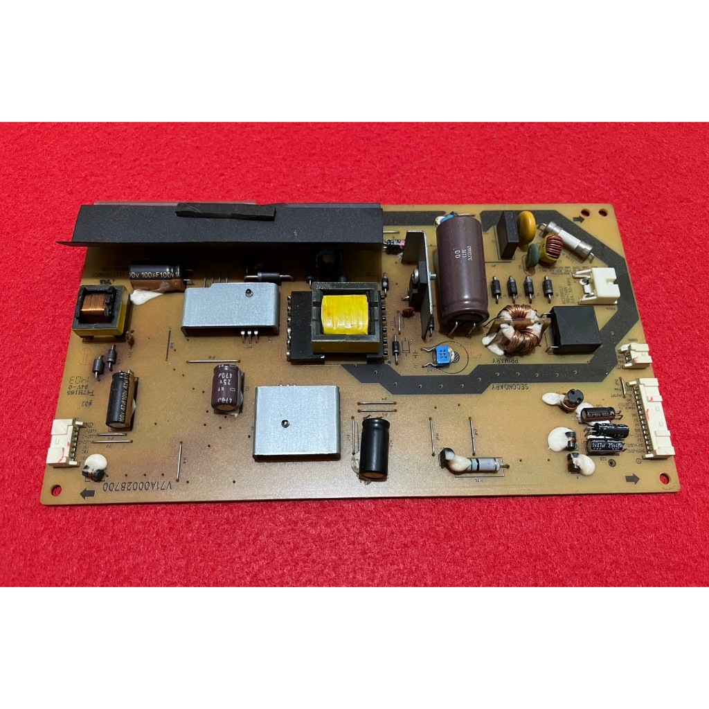 ซัพพลายทีวียี่ห้อTOSHIBA โตชิบารุ่นที่ใช้งาน 32P1300VTพาร์ทV71A00028700(แท้ถอด)