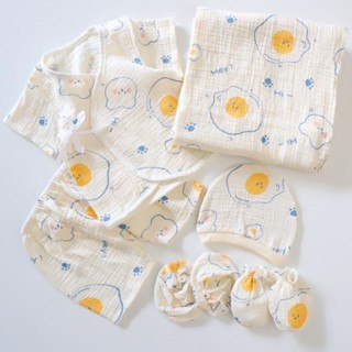 เซ็ทเด็กแรกเกิด 0-3M ครบเซ็ทมินิ ชุด+ หมวก+ ถุงมือถุงเท้า+ ผ…