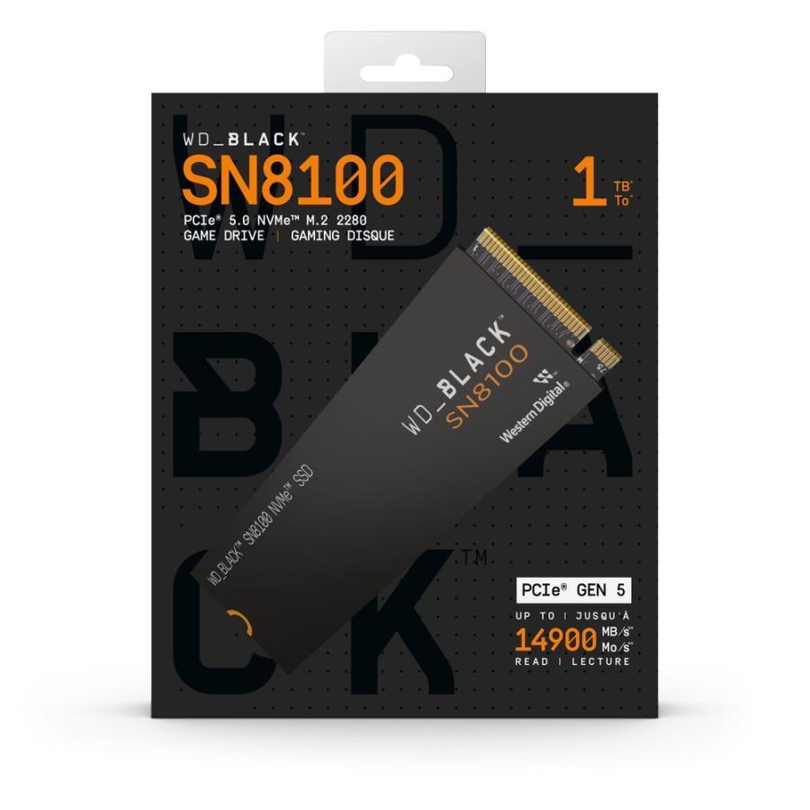 1TB WD BLACK SN8100 NVMe SSD M.2 2280 (WDS100T1X0M)
