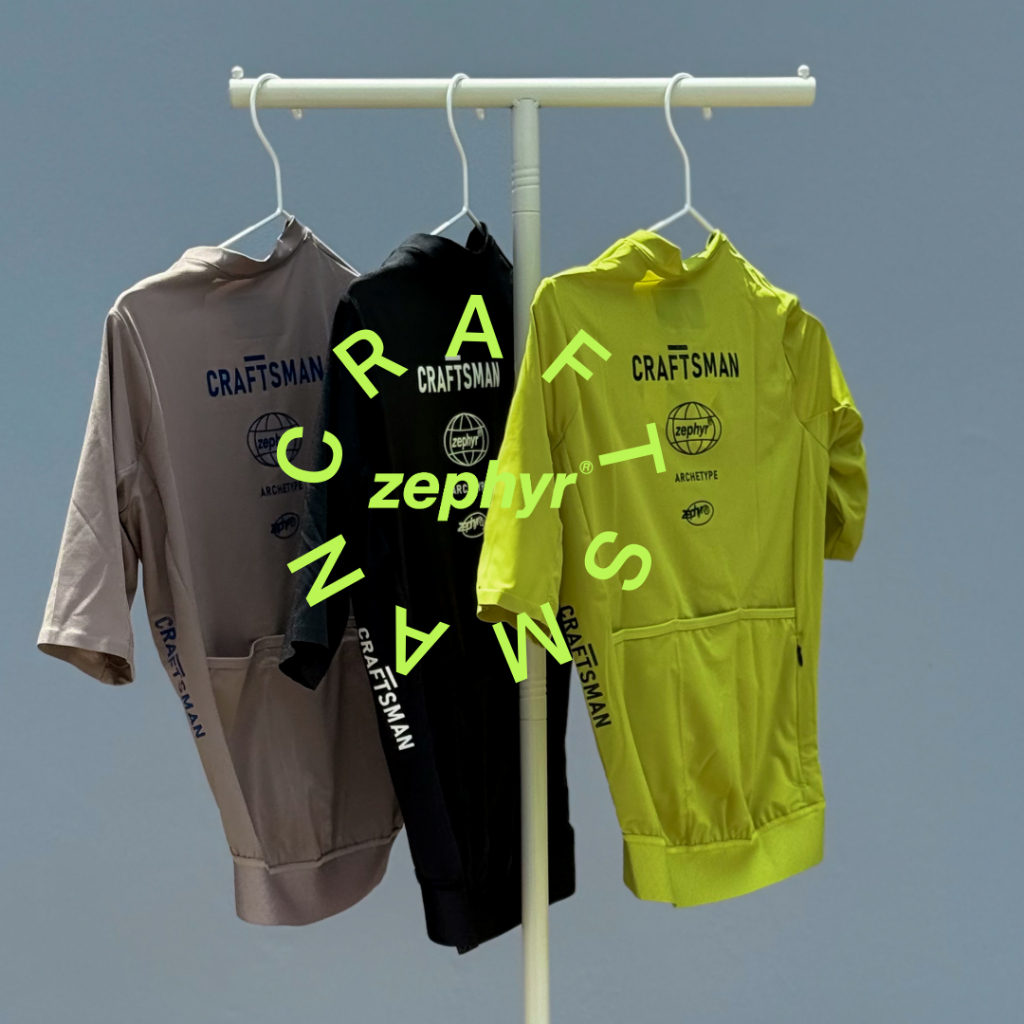 ZEPHYR CRAFSMAN COLLECTION SS2025 QUICK DRY , UPF50++ CYCLING JERSEY