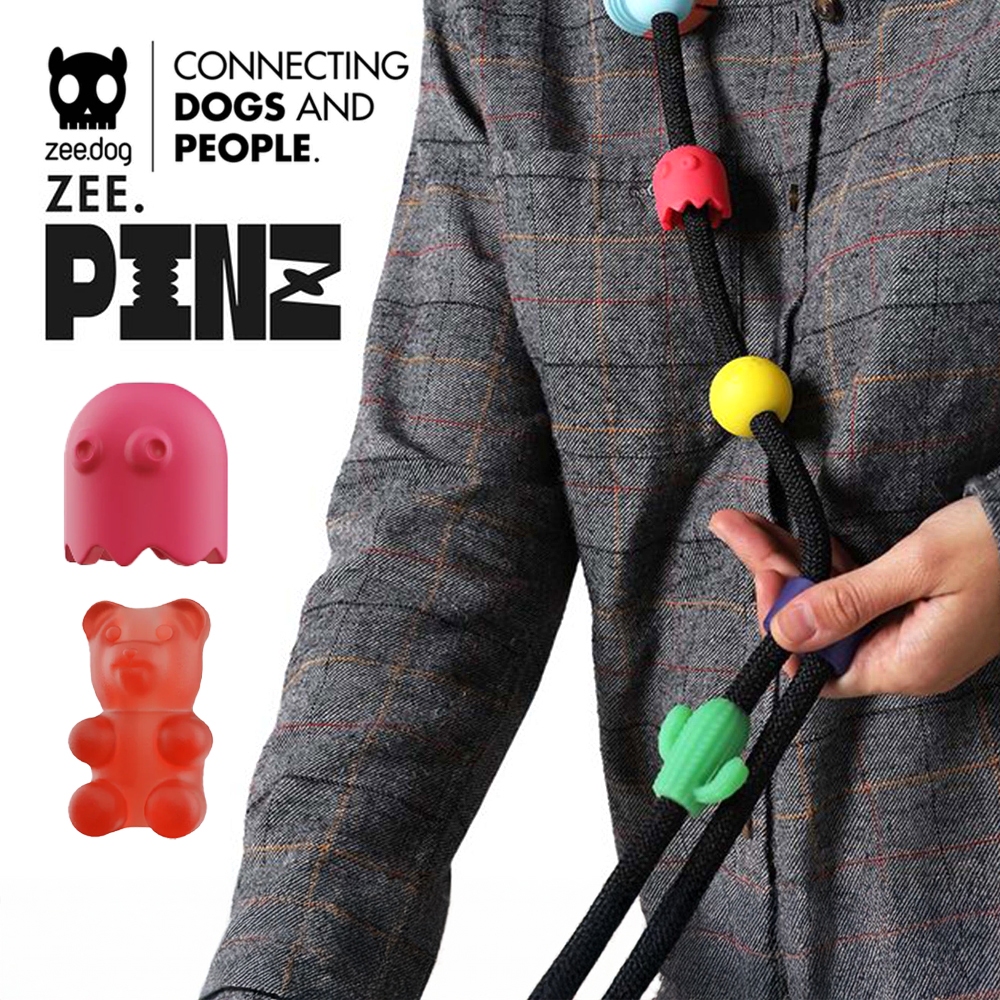 Zeedog Zee.Pinz ซิลิโคนสำหรับตกแต่งสายจูง Hands-Free Leash ของใหม่พร้อมส่ง