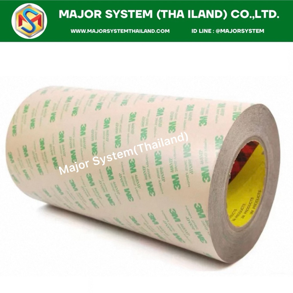 3M 468MP เทปเยื้อกาว เทปกาว 2 หน้า Adhesive Transfer Tape เทปกาวสองหน้าแบบบาง