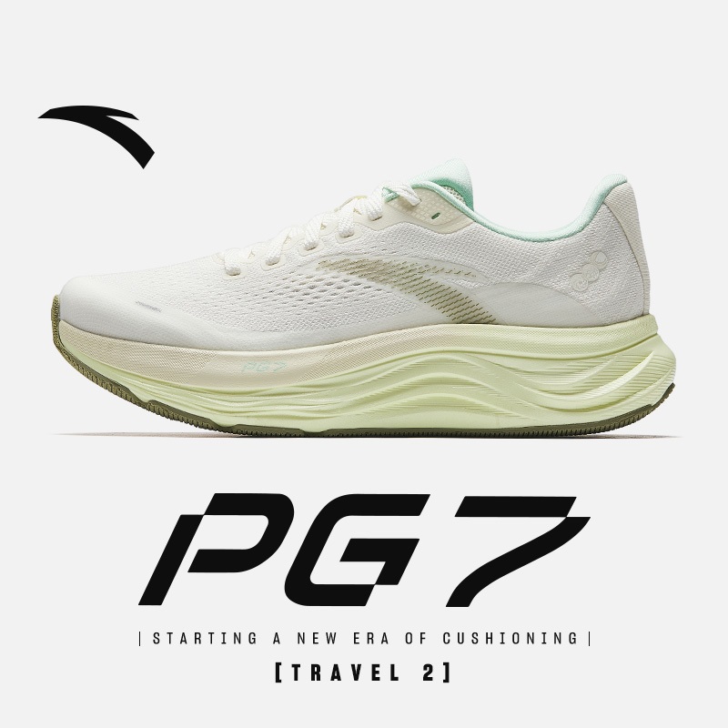 ANTA Travel 2 PG7 รองเท้าวิ่งหญิง 2e Widefoot รองเท้ากีฬา 1225B5546 Official Store