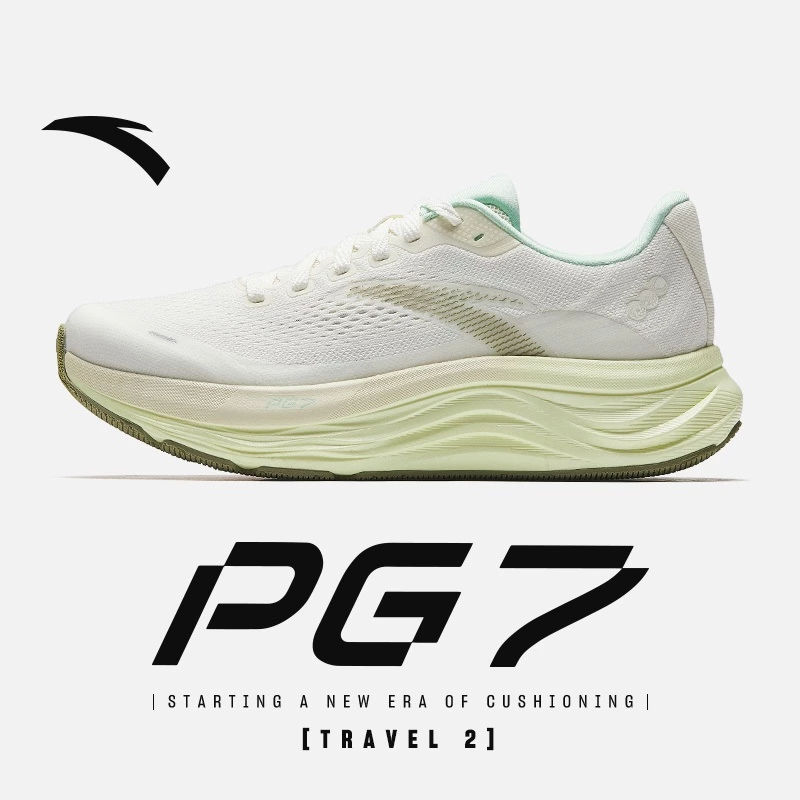 ANTA Travel 2 PG7 รองเท้าวิ่งหญิง 2e Widefoot รองเท้ากีฬา 1225B5546 Official Store