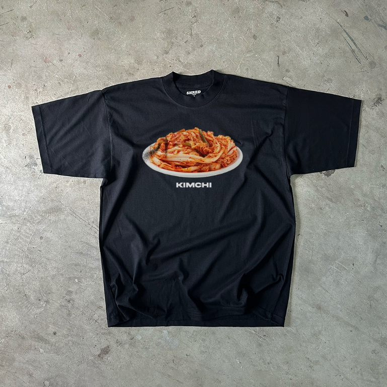 Food is art - COTTON100% - เสื้อยืดทรงโอเวอร์ไซส์ - รูปที่ 3