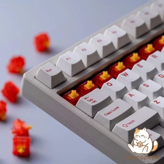 Keygeek x MZ Y2 linear switch (10ชิ้น) pre lubed สวิตช์คีย์บอร์ด 1จังหวะ