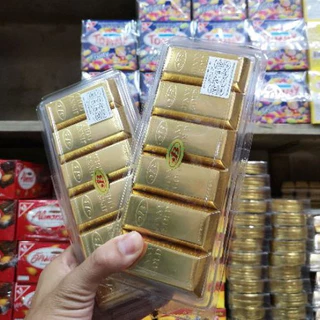 ช็อกโกแลตทองแท่งขนาด144กรัม​ x​ 12ชิ้น