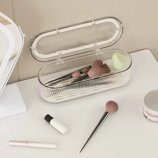 KiiKii Beauty กล่องเก็บแปรงแต่งหน้า กล่องใส่ของ กล่องเก็บเครื่องสําอาง กล่องเก็บของเอนกประสงค์