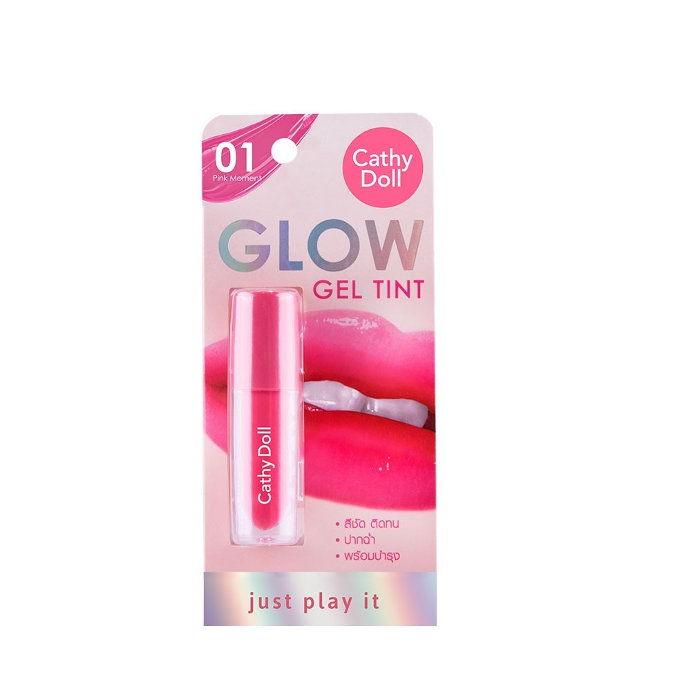 Cathy doll glow gel tint 2.4g เคที่ดอลล์ โกลว์ เจลทินท์