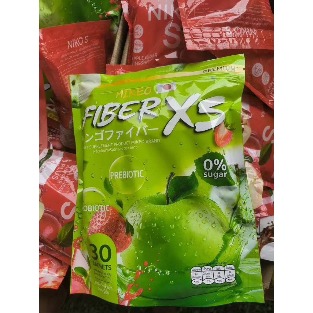 มิเกว MIKEO Fiber XS 1 ถุงมี30 ซอง