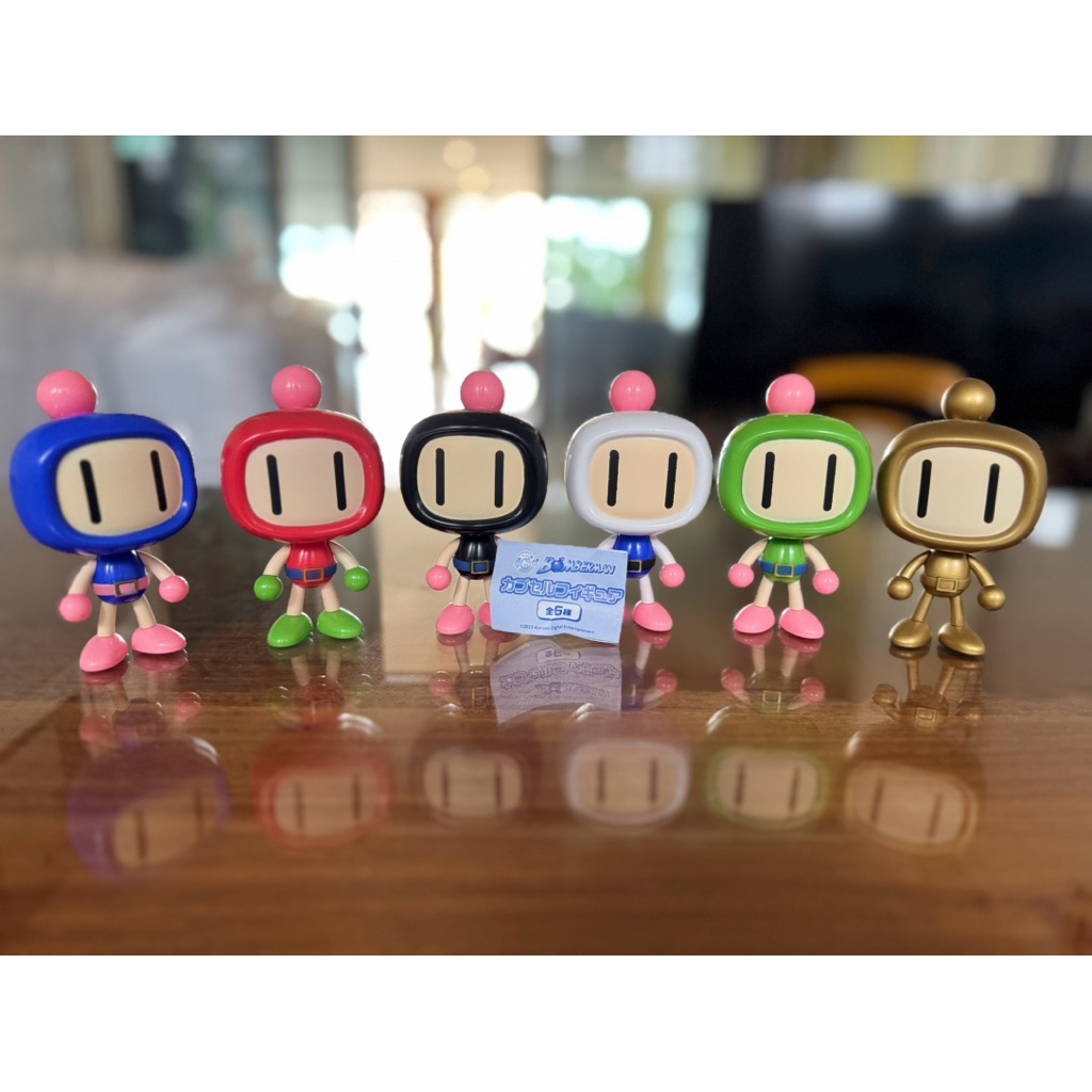กาชาปอง บอมเบอร์แมน Bomberman Capsule Figure (มือ2 ตั้งโชว์)