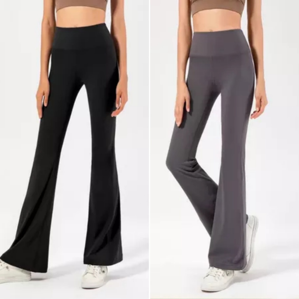 Beryl👖กางเกง🔵กางเกงลำลองทรงสกินนี่ยืดเอวสูง🔷กางเกงโยคะทรงสลิมฟิต