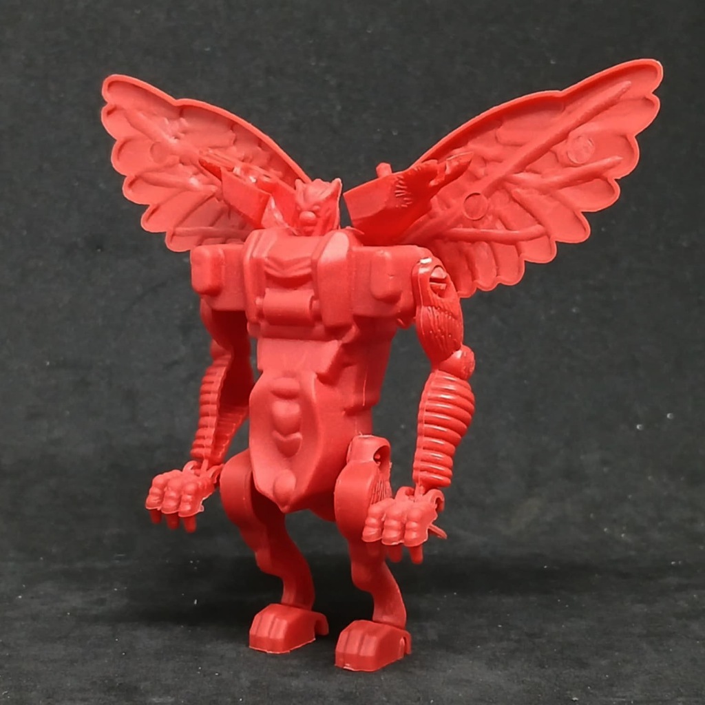 โมเดลประกอบ หุ่นยนต์ แปลงร่าง ของเล่นแผงเก่า robot transforming plastic model
