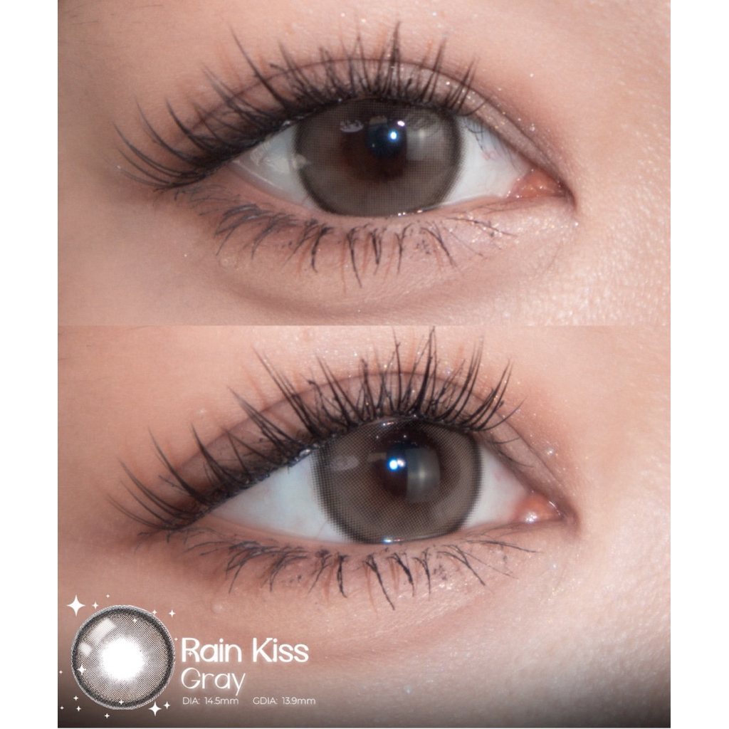 Luxzy lens Rain Kiss Gray / Brown ค่าสายตา 0.00-650 - รูปที่ 2