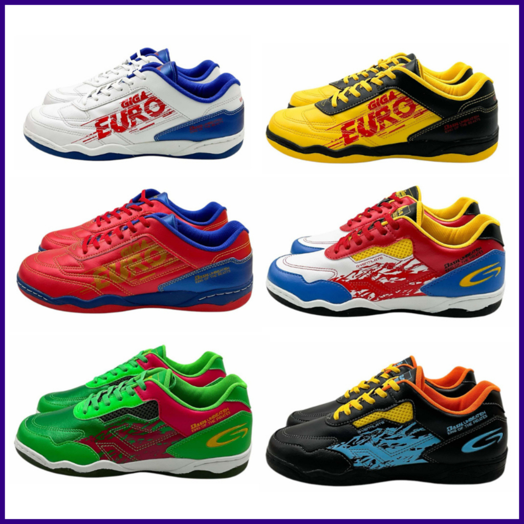 ส่งเร็ว พร้อมส่ง รองเท้าฟุตซอล futsal ยี่ห้อ GIGA  รุ่น FG431 / FG424 / FG425   รวมสี ไซส์ 37-44