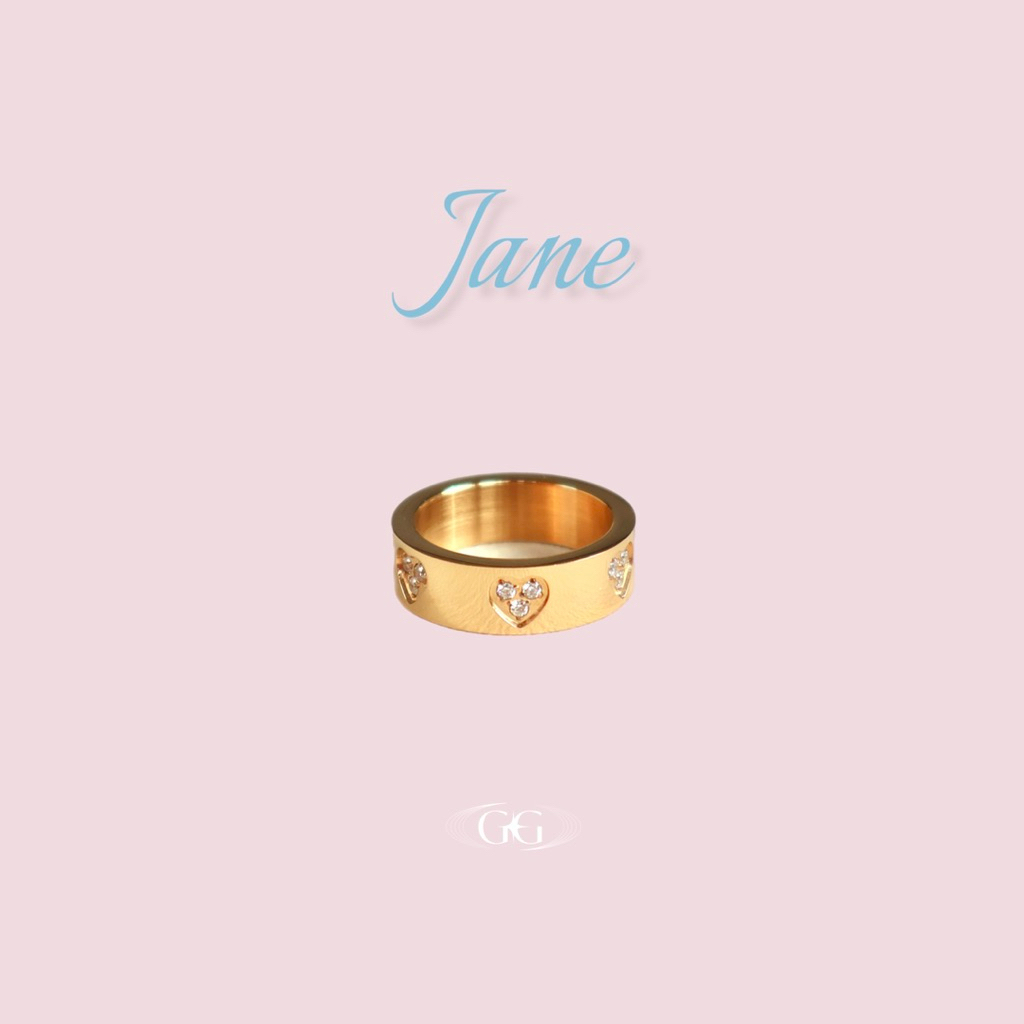 gigaglam jane ring แหวนไม่ลอกไม่ดำ