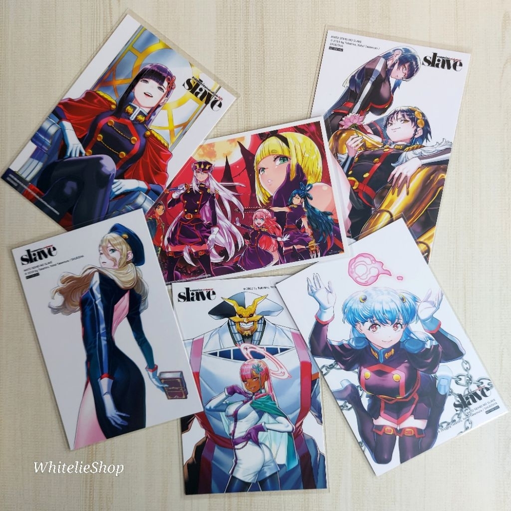 โปสการ์ด Slave ทาสสุดแกร่งแห่งหน่วยป้องกันอสูร