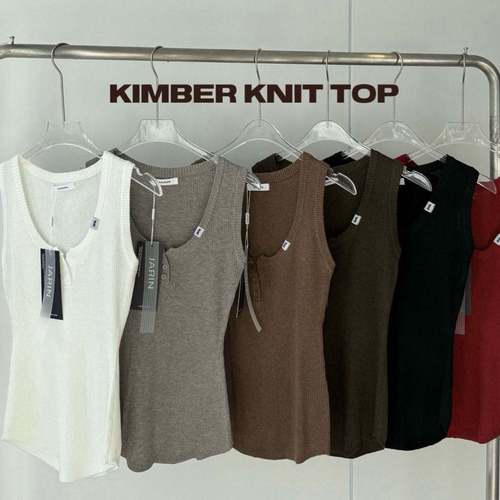 JARIN | KIMBER KNIT TOP ผ้าไหมพรมเนื้อบางเบาใส่สบายมากก