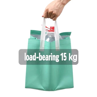 ส่งฟรี 50 ใบ✅ ถุงฟอยล์เก็บความเย็น/ร้อน ฝากาว ขยายข้าง Cool bag ถุงเก็บความเย็น กระเป๋าเก็บอุณหภูมิ