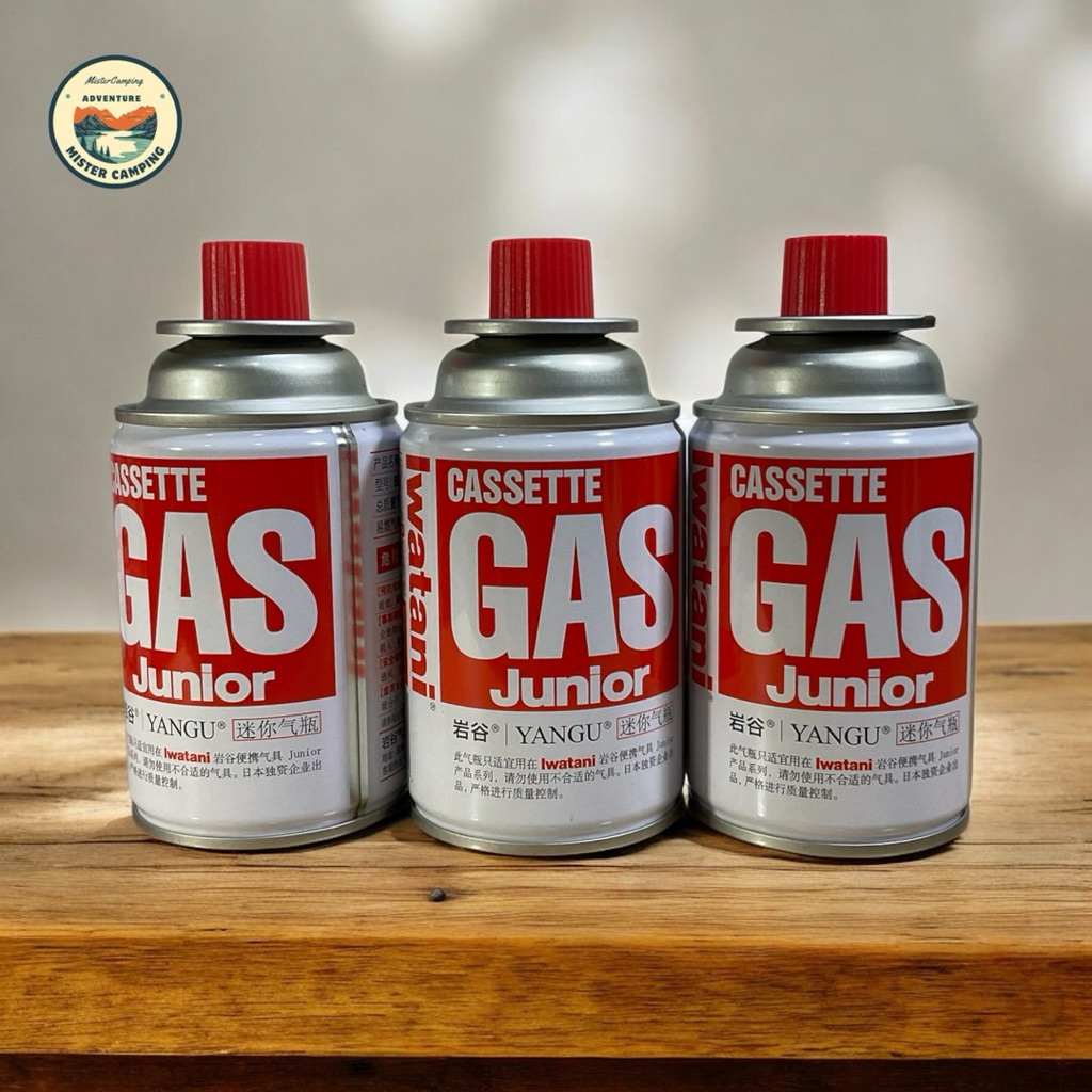 Iwatani CB-JR-120P Cassette Gas Junior แก๊สกระป๋องสั้น