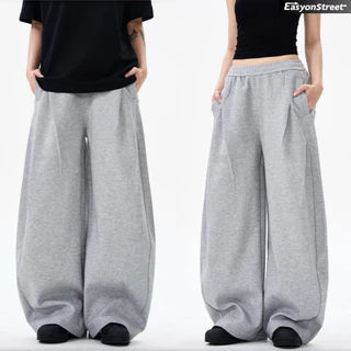 Street runnner กางเกงวอร์มทรงบอลลูน ทรงผ้าทิ้งตัวนุ่มๆ สไตล์เกาหลี ใส่ทำงาน ใส่ออกกำลังกาย ใส่เที่ยวครบจบในตัวเดียว