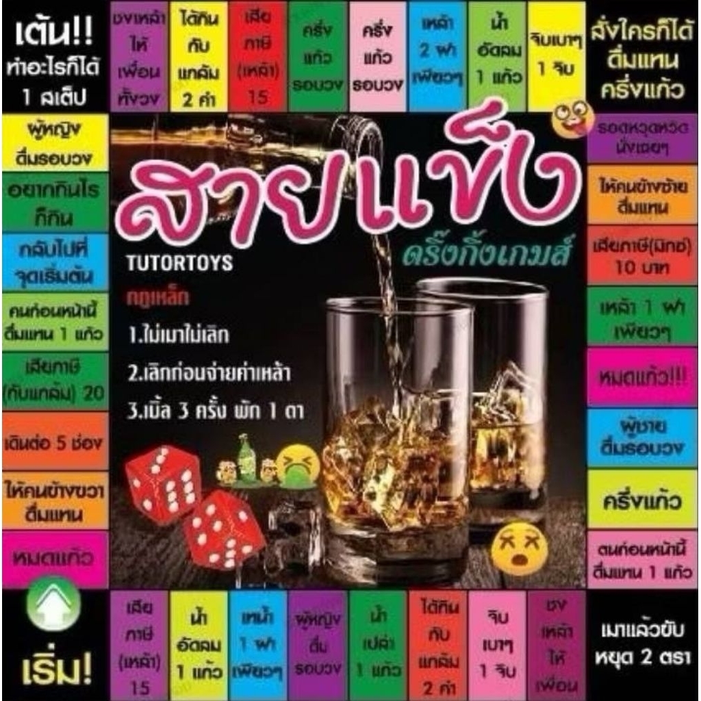 เกมส์เศรษฐีวงเหล้าNo2 ท้าชนคนสายแข็ง ราคาถูก Shopee Lazada