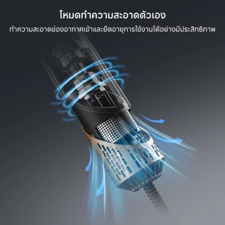Simplus MultiStyle 1 Multifunctional หวีไดร์ 5-in-1 มัลติฟังก์ชัน เป่าผมความเร็วลมสูง ไอออนลบ RFSH003