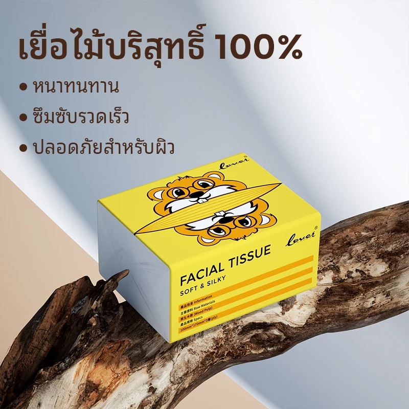 【1 บาทก็ซื้อได้!】ทิชชู่พกพาขนาดเล็ก ซึมซับดี ไร้กลิ่น ปลอดภัยต่อผิว พกติดตัวไปได้ทุกวัน ใช้สะดวกในทุกโอกาส thumbnail 3