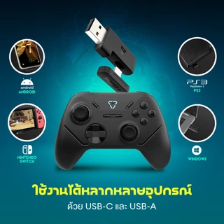 FANTECH รุ่น WGP13S จอยเกมมิ่ง joystick คอนโทรลเลอร์ รูปทรงสไตล์ X-BOX Wireless 2.4Ghz Gaming Controller