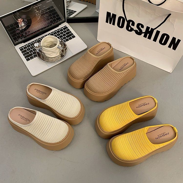 รองเท้าแตะเสริมส้น สินค้าพร้อมส่งรุ่นใหม่ขายดี ระบายอากาศได้ดี รุ่น KRG510