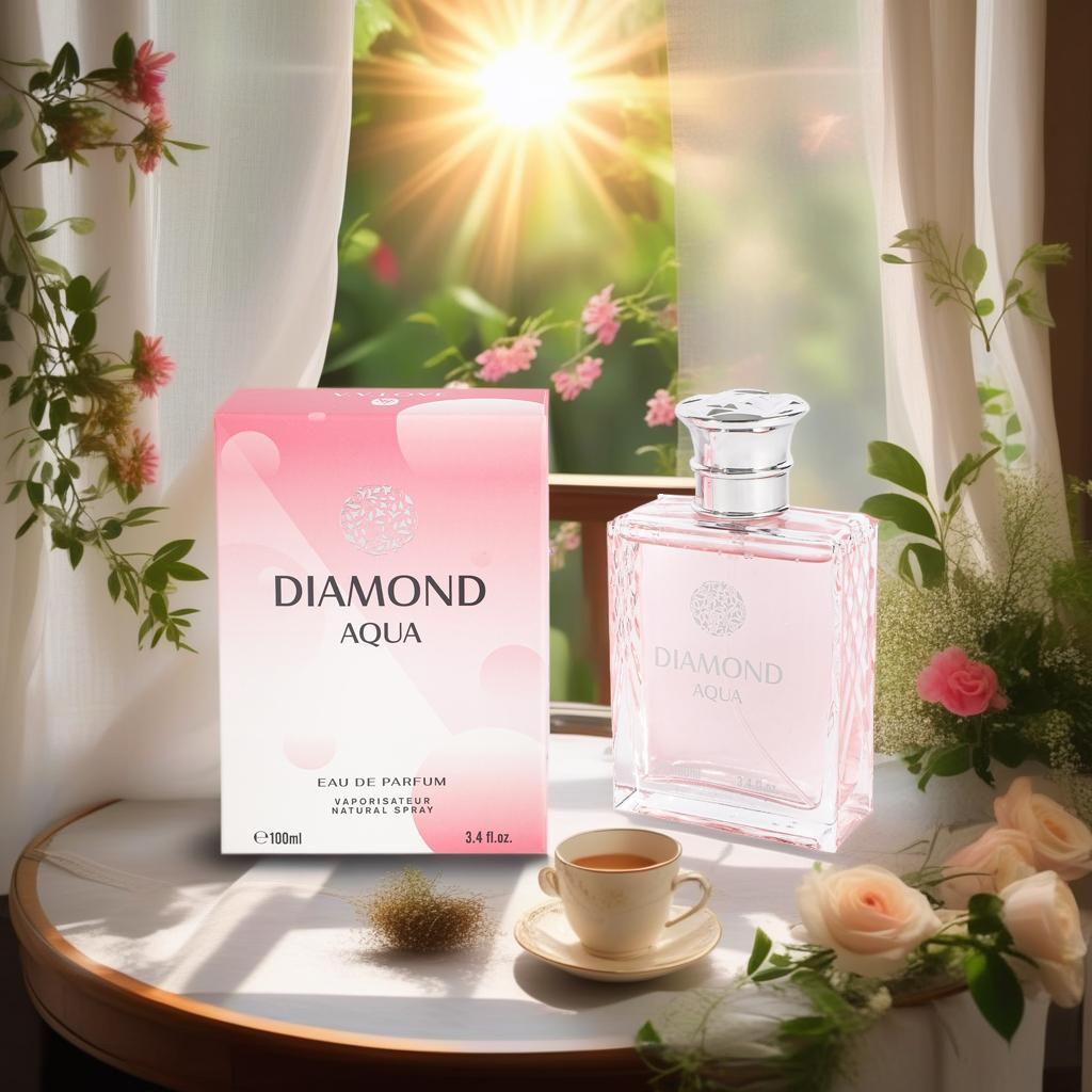 DAIMONDน้ำหอมผู้หญิง 100mlกลิ่นสดชื่น เบาสบาย กลิ่นสดชื่น ติดทนยาวนาน