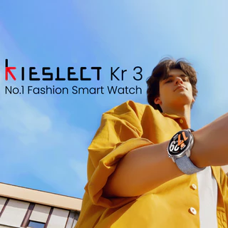 Kieslect Kr3 Smartwatch สมาร์ทวอทช์ หน้าจอ AMOLED 1.5 นิ้ว GPS ในตัว รองรับการโทร -1Y