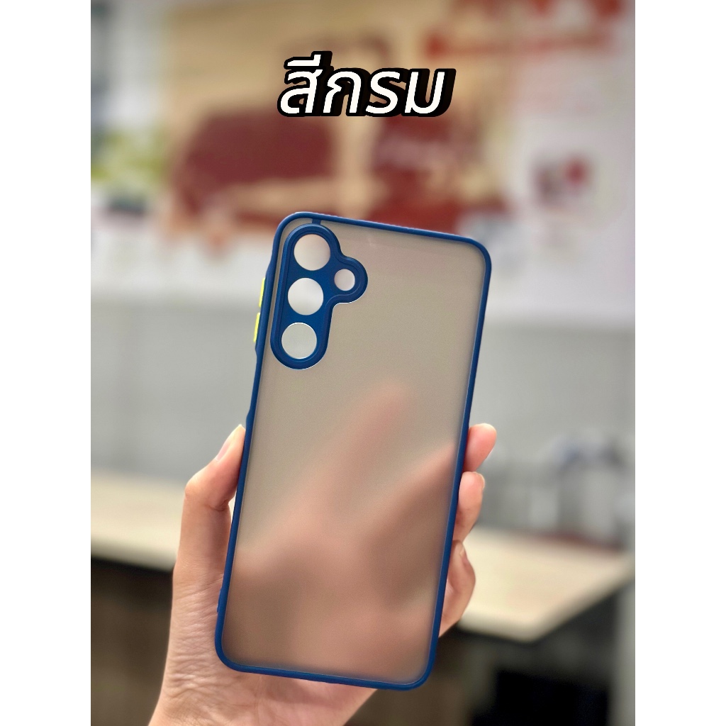เคสขอบสี หลังขุ่น กันกล้อง รุ่นXIAOMI RedmiNote14 RedmiNote14Pro RedmiA1Plus RedmiA2Plus Xiaomi13 Xi