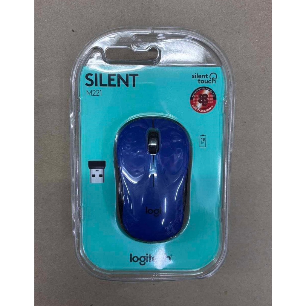 เม้าส์ ไร้สาย Mouse Silent Mice Logitech M221