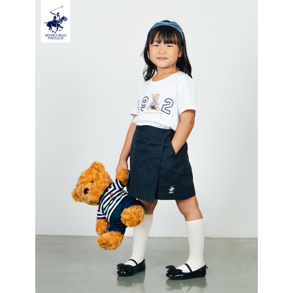 BEVERLY HILLS POLO CLUB  New Arrival!! กางเกงกระโปรง เด็กผู้หญิง (GIRLS SKORTS) รหัสสินค้า KT2C001