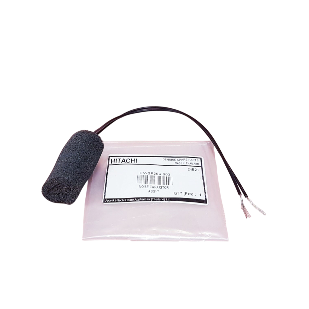อะไหล่ของแท้/คาปาซิเตอร์เครื่องดูดฝุ่นฮิตาชิ/CV-SP20V*903/อะไหล่เครื่องดูดฝุ่น HITACHI (ฮิตาชิ)/NOISE CAPACITOR ASS'Y (2