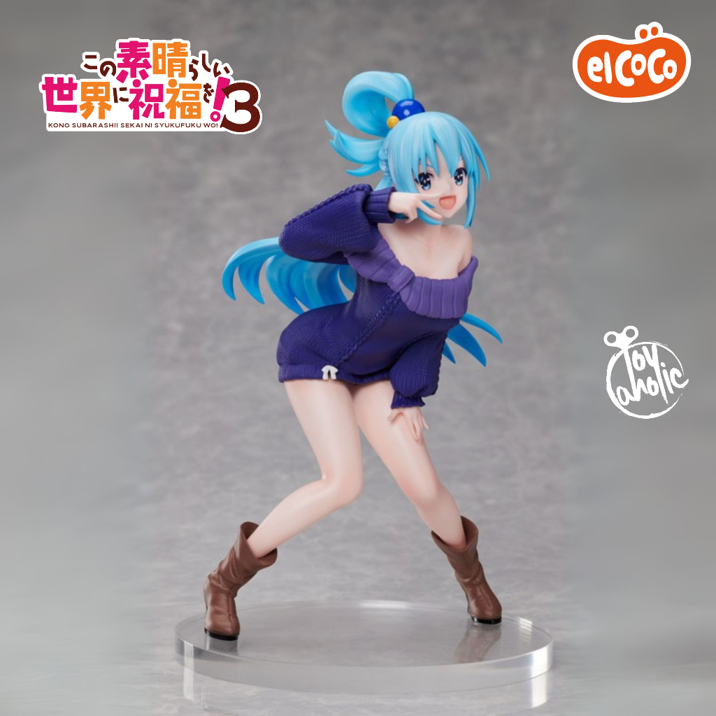[ลิขสิทธิ์แท้💯/พร้อมส่ง🚛] KonoSuba 3 - Aqua 1/7 Figure