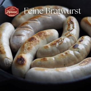 Haus German Suasage - Feine bratwurst 330 g/ 5 pcs (ไฟน์บราส…