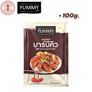 YUMMY ยัมมี่ ยัมมี่ ผงเขย่า ผงปรุงรส มีให้เลือก 2 ขนาด 100กรัม และ 500กรัม (รส BBQ)