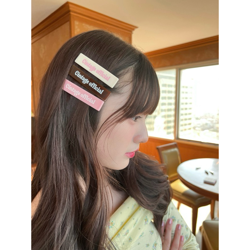 (New in pack) Cintage♡ CT1981 Cintage Hair pin 🎀 #กิ๊ปcintage สี Brown(hairpin)