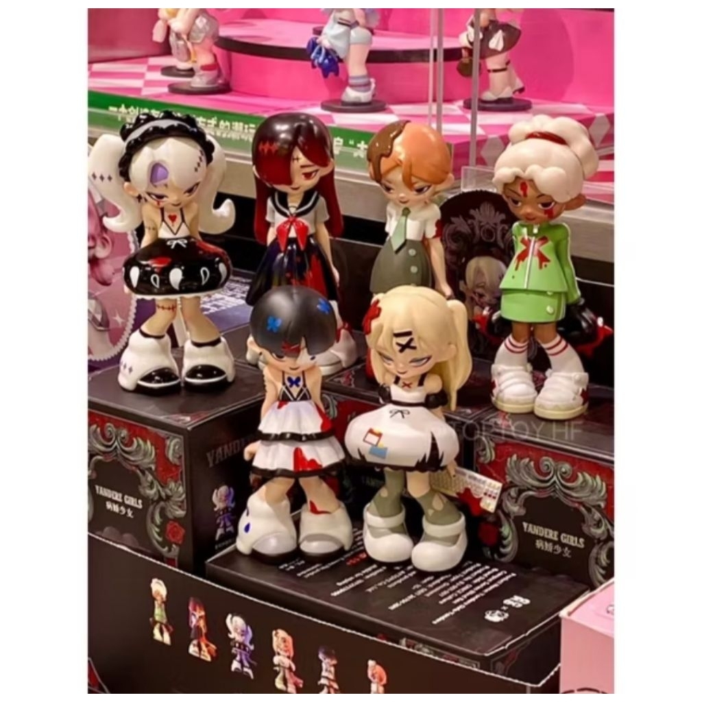 YANDERE GIRL BLIND BOX พร้อมส่ง (กล่องใหม่และเช็กการ์ด)