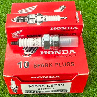 (ยกกล่อง10หัว) U16FS หัวเทียน HONDA หัวฉีด/คาบู , WAVE110I เกรด A