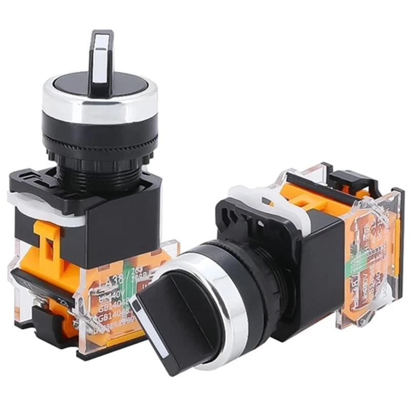 Selector Switch 2 จังหวะ / 3 จังหวะ ซีเล็คเตอร์สวิตซ์ push button